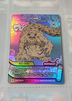 Carte Naruto Mythos - Ichibi 130/130 A - VF