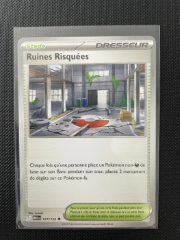 Carte Pokémon - RUINES RISQUÉES 127/132 - Méga évolution