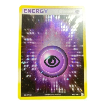 CARTE POKEMON ENERGY PSY HOLO EX EMERALD ANGLAIS 105/106
