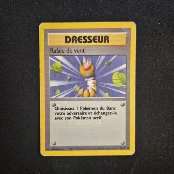 Carte Pokemon : Rafale de Vent - Set de Base