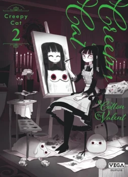 Creepy cat 2 de Cotton Valent  Editions Vega