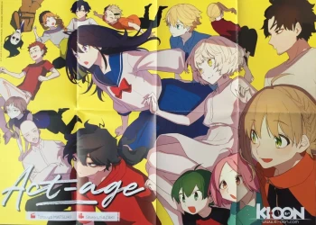 Poster Manga Shonen Act Age Ki oon