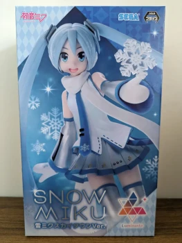 Vocaloid - Figurine Hatsune Miku Snow Sky Town Ver. Luminasta