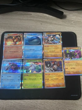 Lot de 10 holographique Pokémon