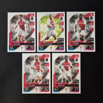 Cartes Match Attax : AS Monaco