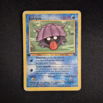 Carte Pokemon : Kokiyas - Fossile