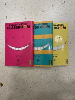 Assassination Classroom Tome 1,2,3