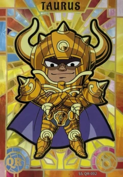 Carte Saint Seiya - Kayou Série 1 - SS-QR-002 - Aldébaran du Taureau