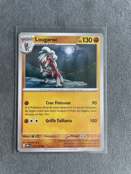 Carte Pokémon - LOUGAROC 117/197 - Flammes obsidiennes