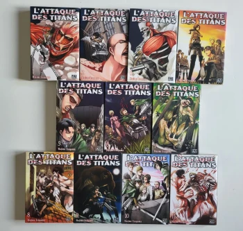 L'Attaque des Titans : Tome 1 à 21 (manga de Hajime ISAYAMA) - Kinkai