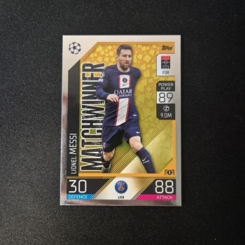 Carte Match Attax : Lionel Messi - PSG