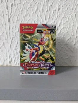 Boîte Pokémon TCG Stratégies et Combats - Écarlate et Violet VIDE
