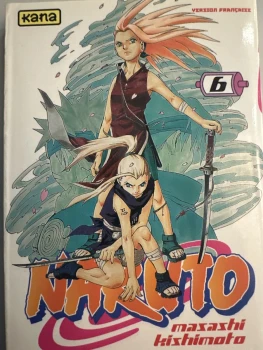 Manga naruto vol 6 neuf