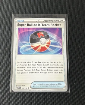 Carte Pokémon - Super Ball de la Team Rocket 175/182 - Rivalités Destinés