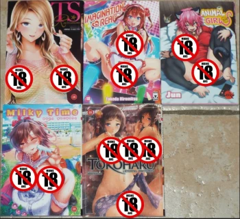 Lot 5 manga Hentaï