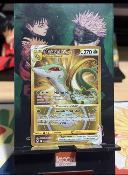 Carte Pokémon Majaspic Vstar GOLD 210/195 - Tempête Argentée EB12 FR NEUF