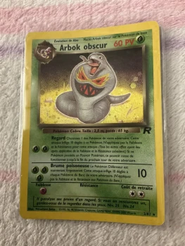 Arbok obscur holo 2/82