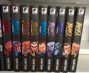 Manga Baki the grappler 9 tomes
