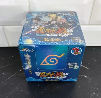 Display Naruto Little Dino Blue cube Box 20 Boosters ! 100 Cartes à collectionner Neuf