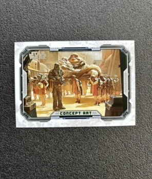 2022 Topps Star Wars The Book Of Boba Fett The Twins Arrive On Their Litter