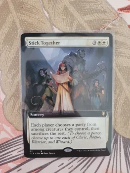 Magic: The Gathering 2022 Stick Together 611 Battle for Baldur's Gate Borderless English