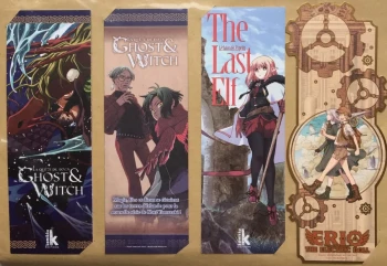 Goodies Manga Marque Page Collection Komikku Éditions