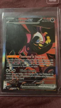 Carte Pokémon Favianos EX🌑