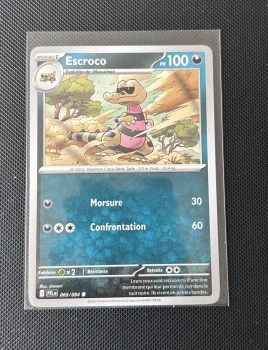 Carte Pokémon - Escroco 65/94 - Flammes Fantasmagoriques