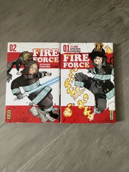 manga fire force tome 1 et 2