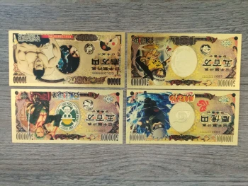 4 billets en or personnalisé