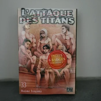 L'attaque des titans tome 33 édition limitée