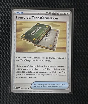 Carte Pokémon - Tome de Transformation 83/86 - Chaos Ascendant