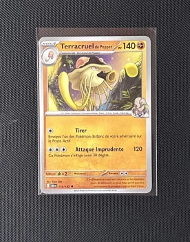 Carte Pokémon - Terracruel de Pepper 110/182 - Rivalités Destinés