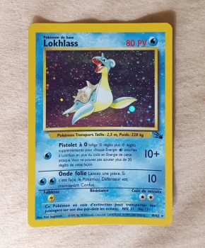 Carte Pokémon Lokhlass 10/62 Wizards rare Holo