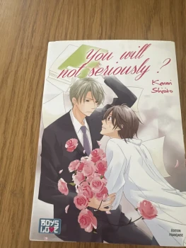 Yaoi : you will not seriously