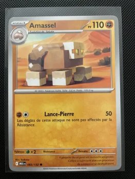 Carte Pokémon - AMASSEL 083/132 - Méga évolution