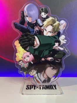 Stand acrylique spy family forger display