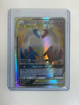 Carte Pokémon Latias & Latios GX 2019 cœur