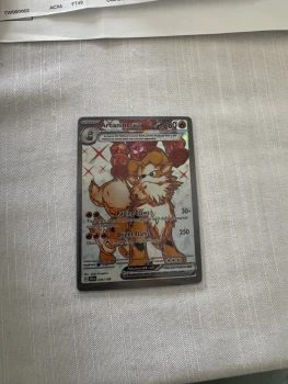Carte Arcanine Ex