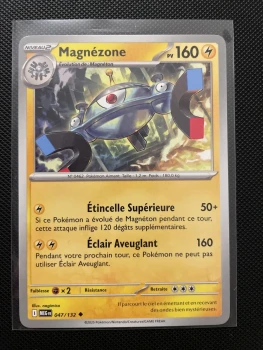 Carte Pokémon - MAGNÉZONE 047/132 - Méga évolution
