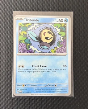 Carte Pokémon - Tritonde 19/86 - Foudre Noire