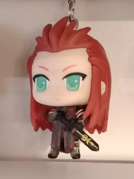 Figurine porte-clefs Ash, Tales of the Abyss, collection Karakore