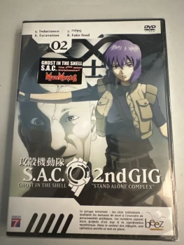 DVD ghost Shell s a c 2 ne gig vol 2 blister neuf