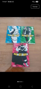 Manga - Monstaboo tome 2 à 4