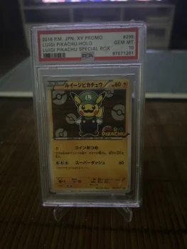 Carte gradée Pokémon Mario luigi
