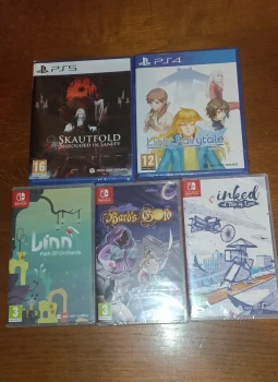 Lot jeux NEUF Red Art Games sur PS5 PS4 Switch ( Inked a tale of love,Light Fairytale,etc. )
