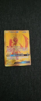 Carte pokemon tokorico gx golden