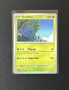 Carte Pokémon - Scarhino 8/167 - Mascarade Crépusculaire