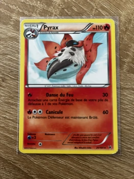 Carte Pokémon Pyrax 21/101
