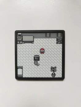 Plaque décorative chambre Red - jeux GameBoy 1G